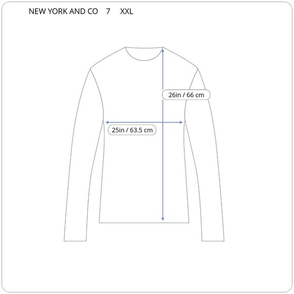 New York and Co Womens Top XXL Plus Purple Watercolor Faux Wrap WAT90E - Picture 2 of 10